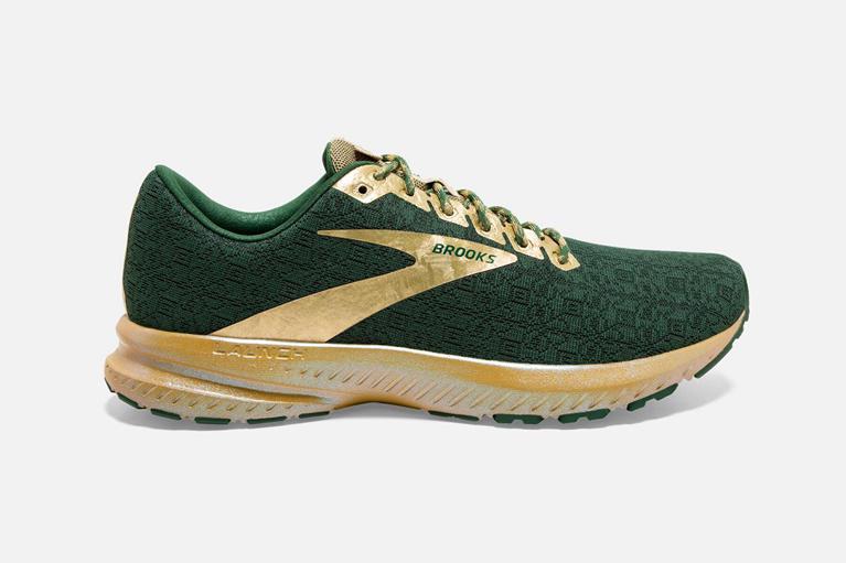 Brooks Launch 7 Road Running Shoes - Men's - Green (51763-NDUE)